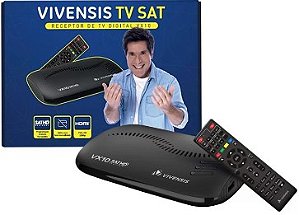 Receptor Digital Multimídia Vivensis Tv Hd Sat